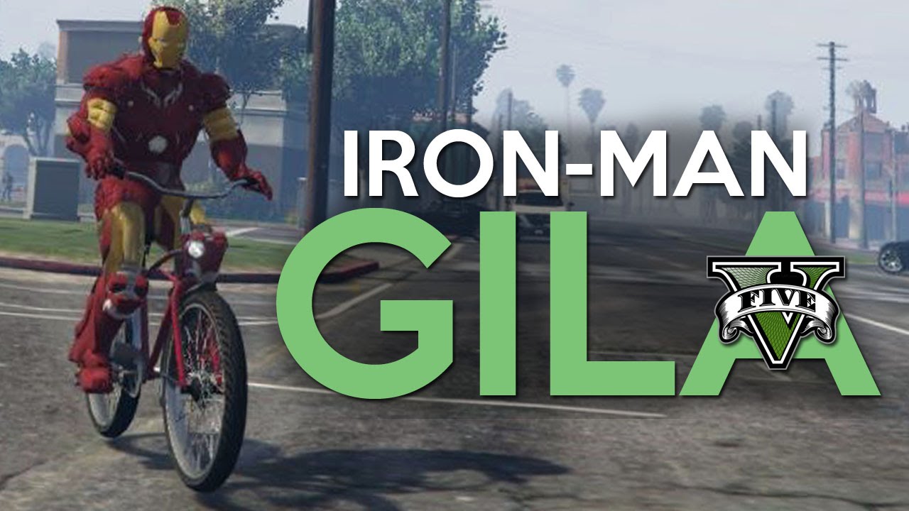 GTA 5 Mod - IRON MAN !! - Momen Lucu GTA