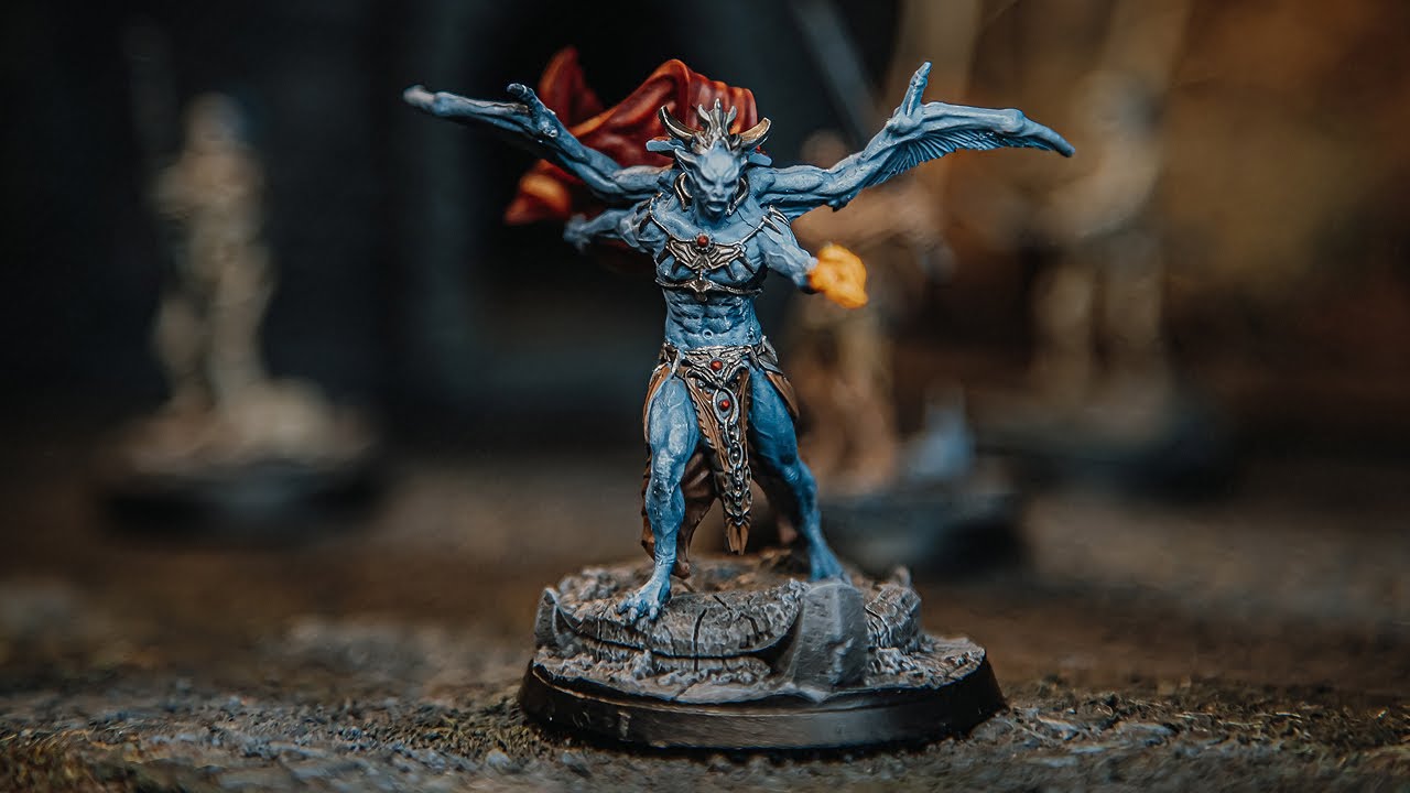 Painting Lord Harkon from Elder Scrolls Call to Arms