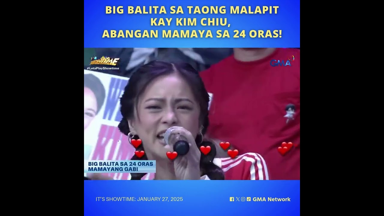 It&rsquo;s Showtime: BIG Announcement, abangan sa 24 Oras mamayang gabi! (January 27, 2025)