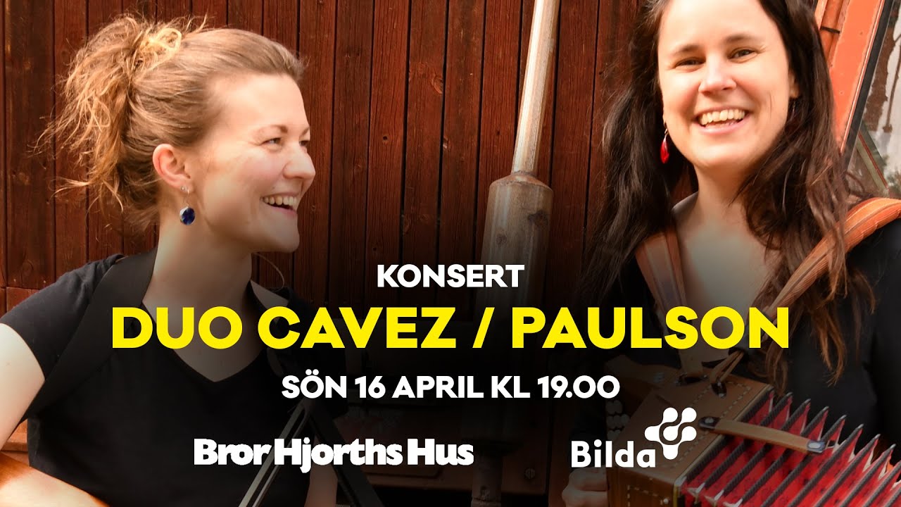 LIVE Konsert: Duo Cavez / Paulson
