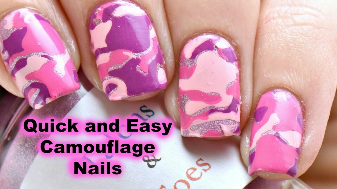 Quick & Easy Camouflage Nails