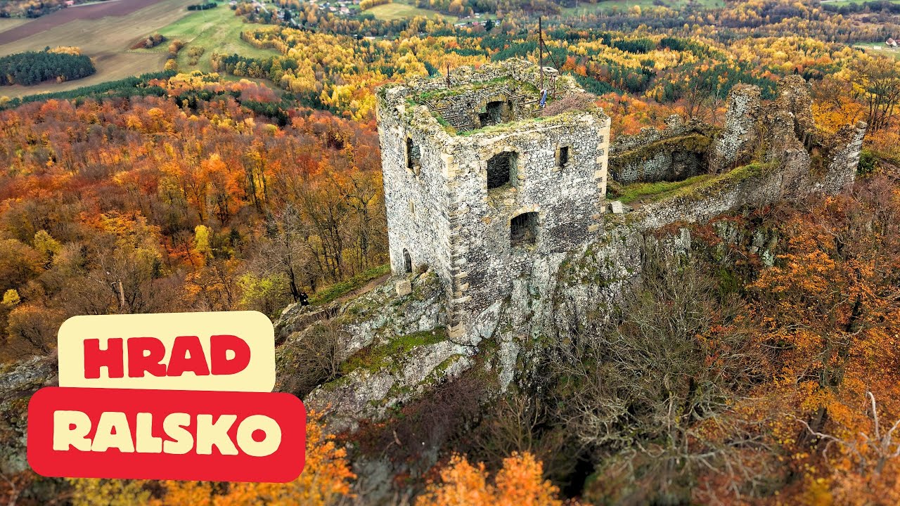 Uvězněn v dešti na hradě RALSKO! ⛈️🍂 Tajemná atmosféra, pověsti, historie 👻