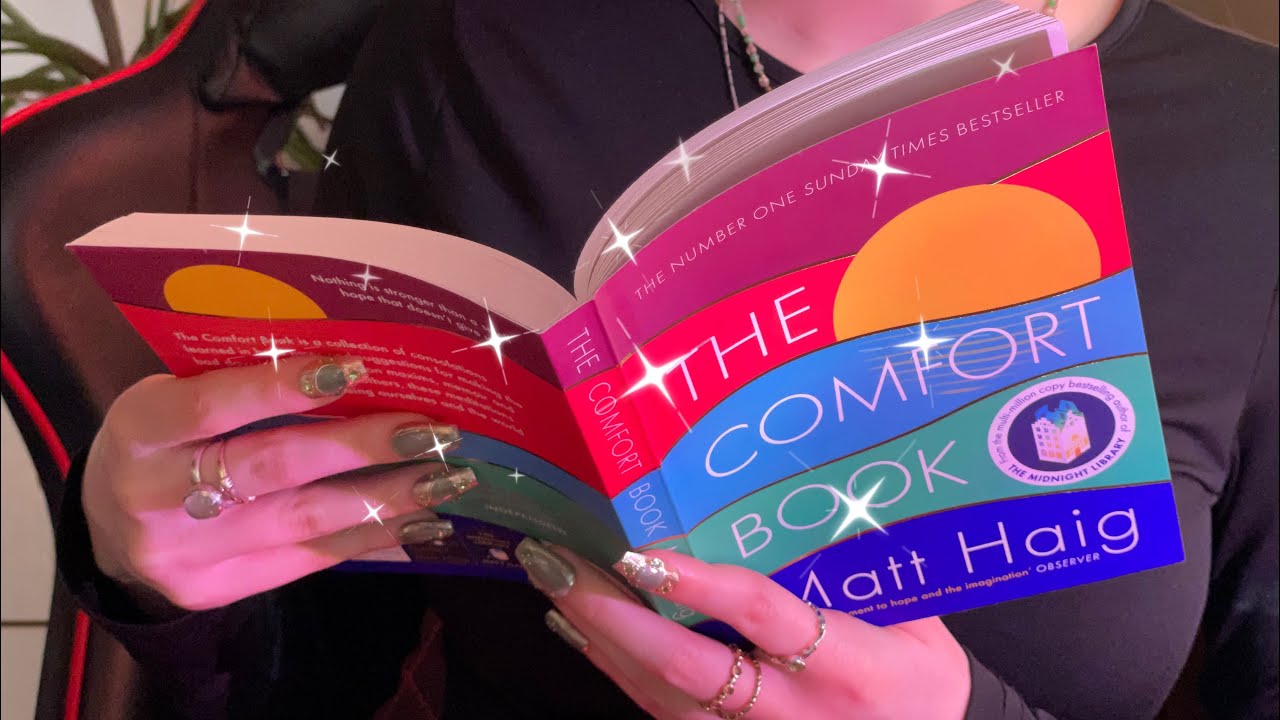 asmr- READING THE COMFORT BOOK (cause we all need it sometimes)🥰