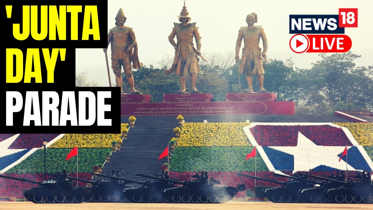 Myanmar Marks Armed Forces Day With Mega Military Parade | Myanmar News LIVE | English News LIVE