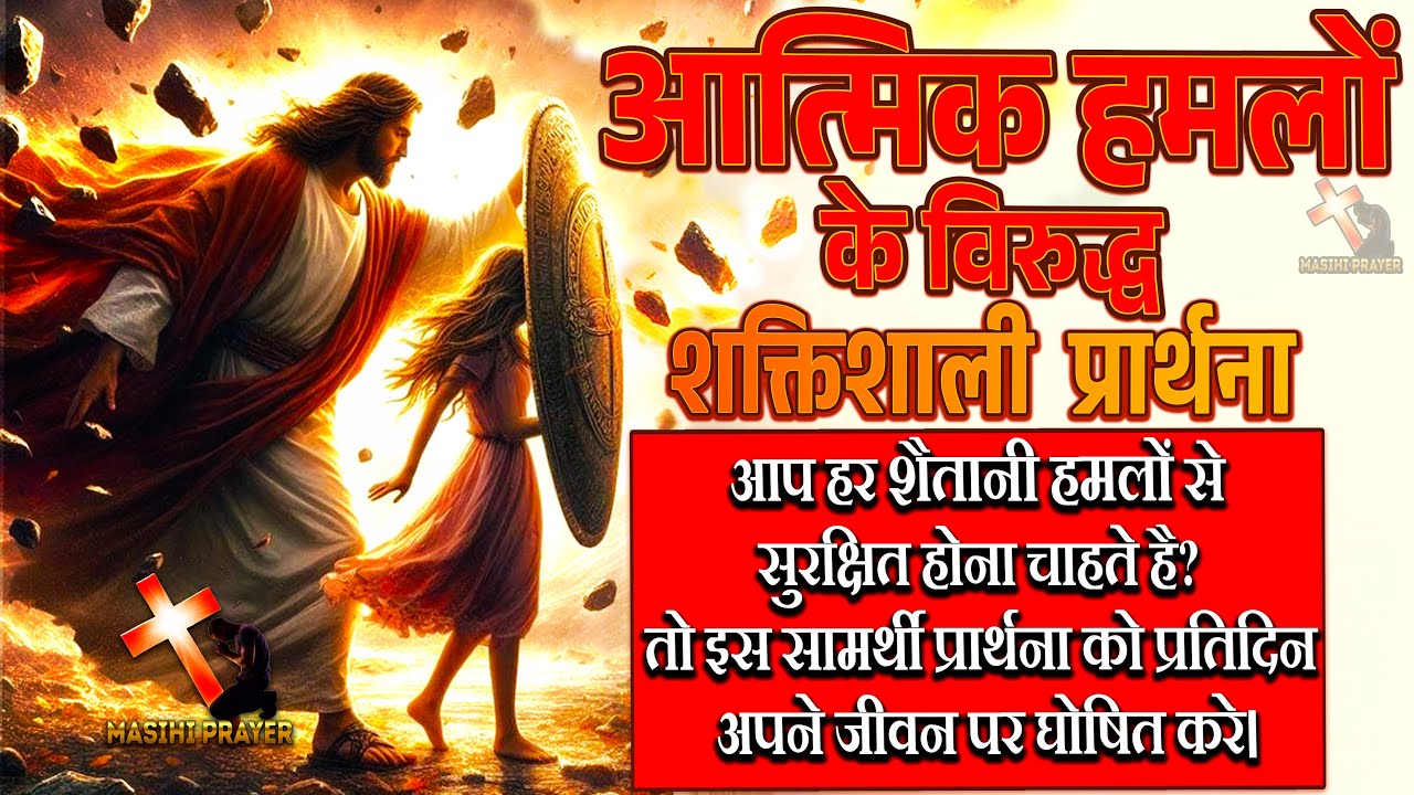 शैतानी हमलों के विरुद्ध प्रार्थना | हर मसीही विश्वास से देखे और घोषित करे #spiritualattacks