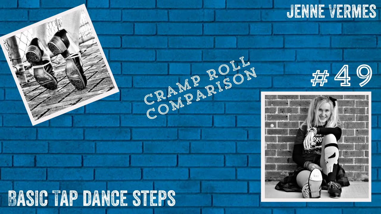 LEARN TO TAP DANCE - 3 DIFFERENT CRAMP ROLLS - Free online dance class! - Tap Dance Step Tutorial