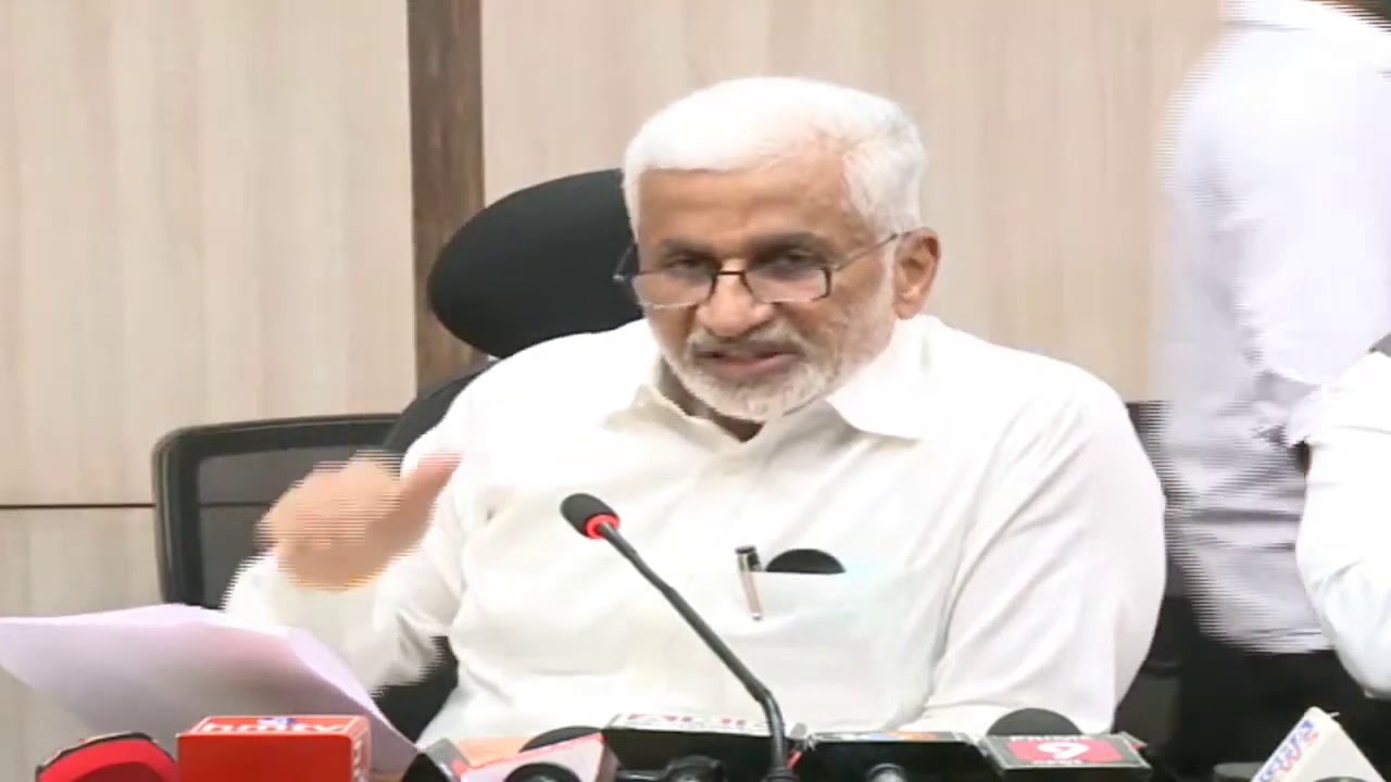 YSRCP MP Vijaysai Reddy satires on Chandrababu and others comments on Vizag Steel plant