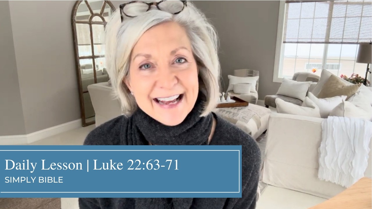 The Cross | Daily Lesson | Luke 22:63-71