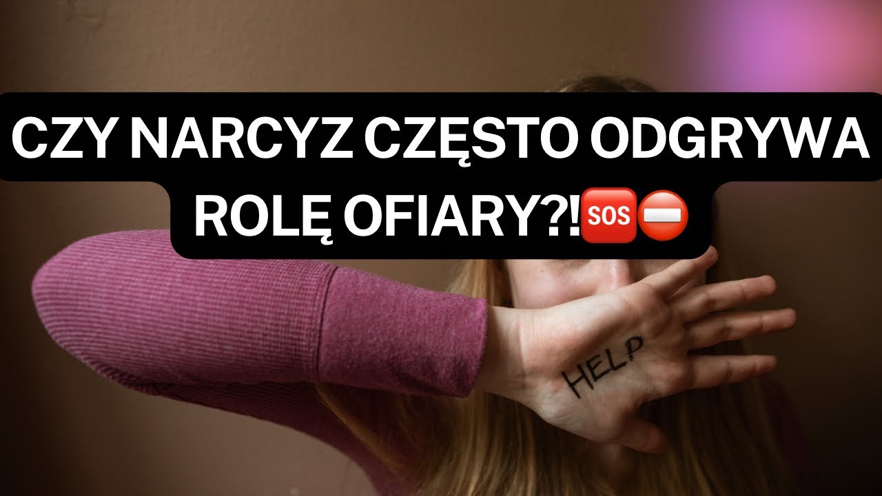 NARCYZ👉CZY NARCYZ CZĘSTO ODGRYWA ROLĘ OFIARY?!🆘⛔️