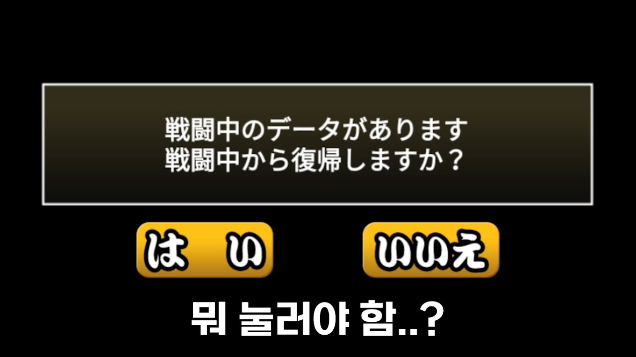 일판 하다가 뇌정지 왔습니다 [냥코대전쟁]