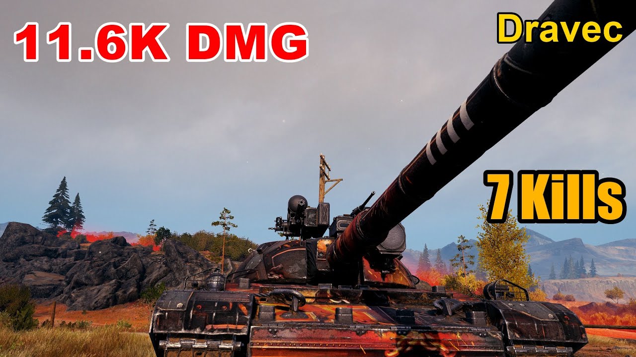 Dravec - 11.6K Damage - 7 Kills - Map: Tundra - Player: DR_Speedy - Server: NA | World of Tanks