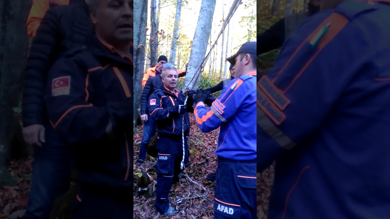 Zonguldak Afad & Yenice Doğa Sporları Arama Kurtarma İple Sistem Kurma Eğitimi