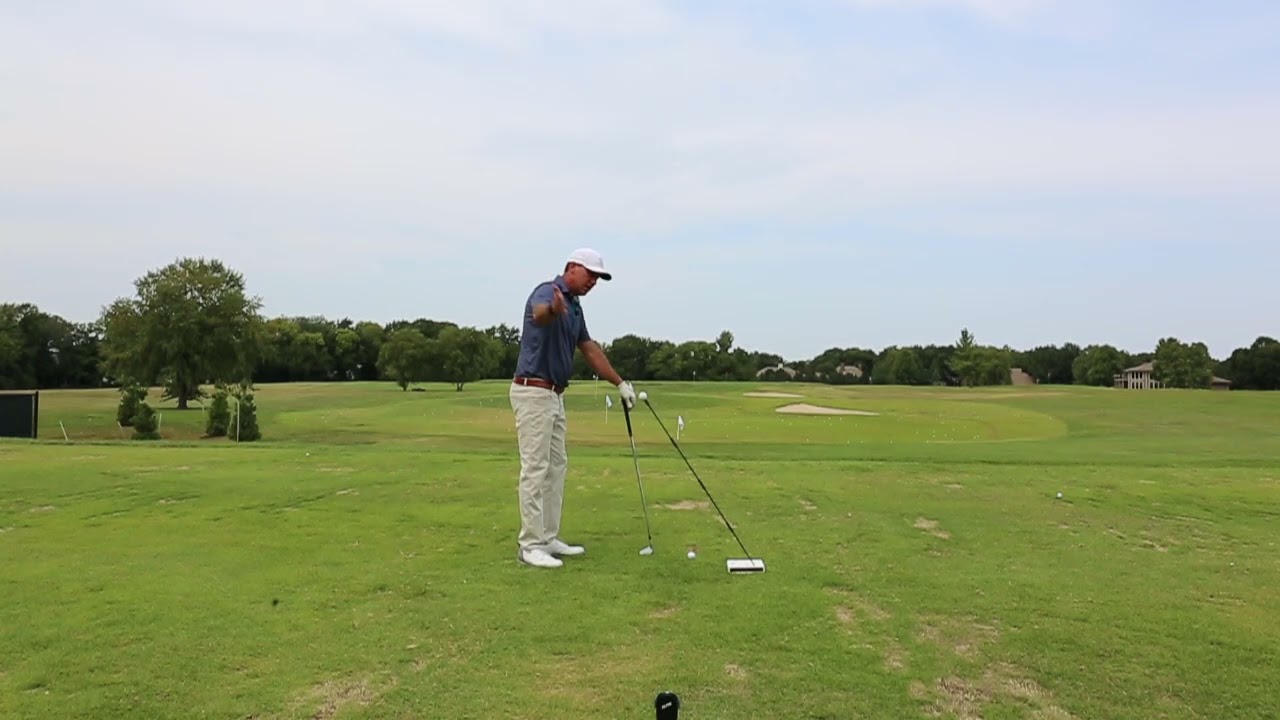 7 Iron Setting - Slight Draw Swing
