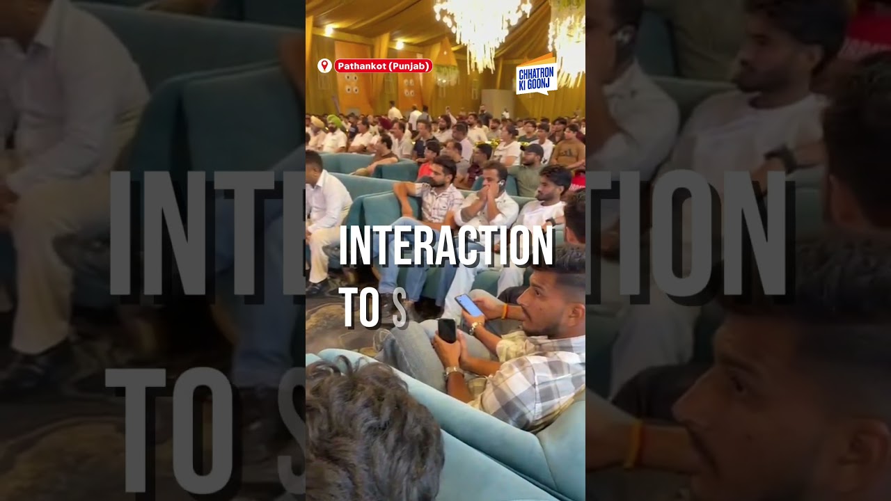 IYC is taking Rahul Gandhi&rsquo;s LIVE interaction straight to students across the country.250+ cities.