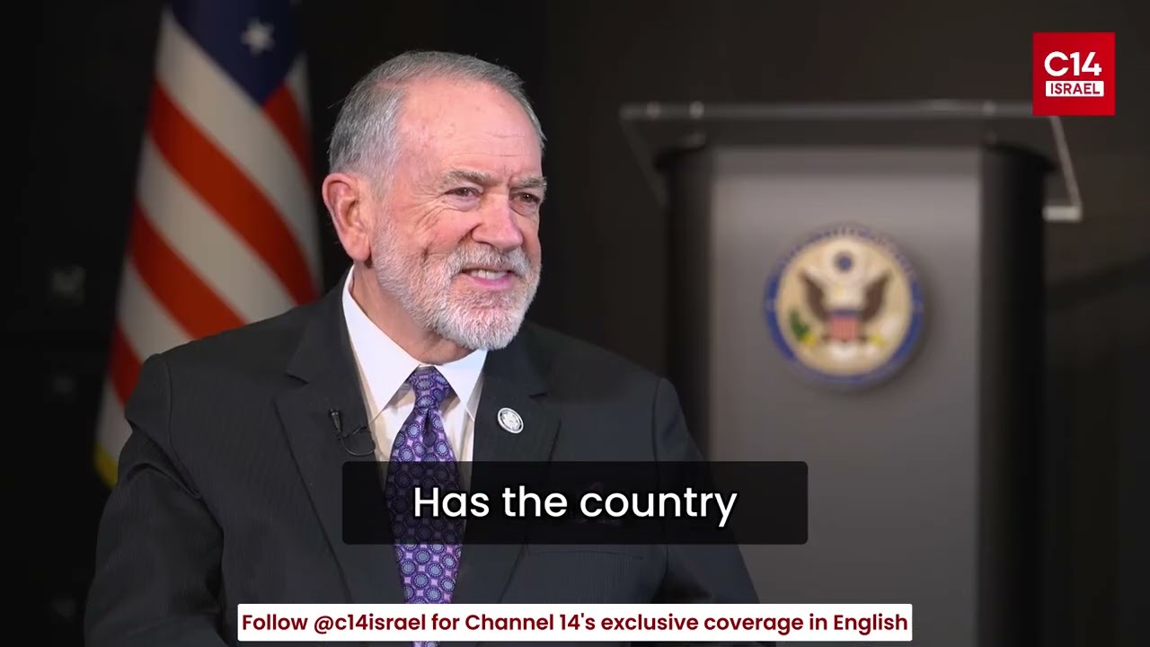 EXCLUSIVE: U.S. Ambassador to Israel Mike Huckabee on Iran, Hamas & Netanyahu's Future | Tamir Morag