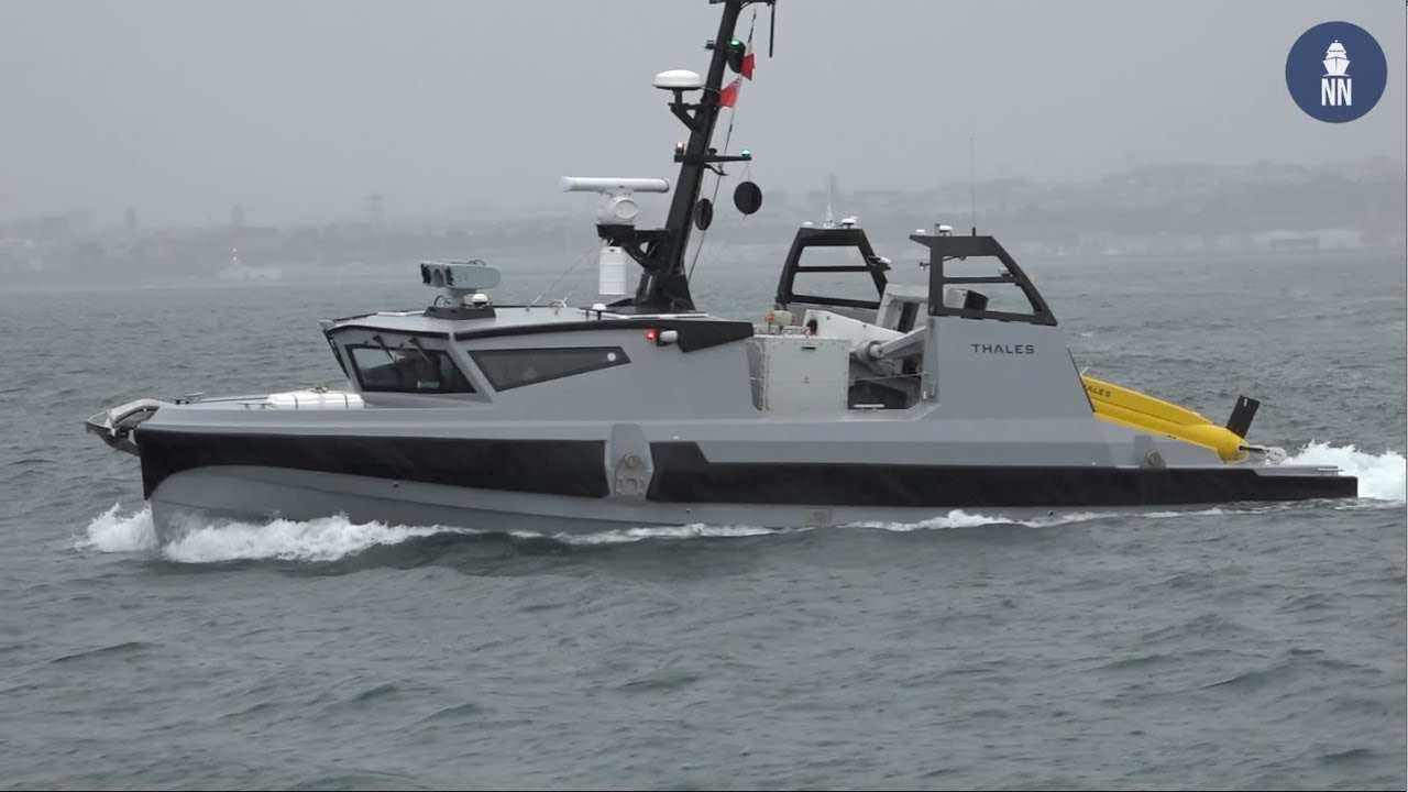Demonstration of Unmanned Minewarfare with Thales USV and TSAM