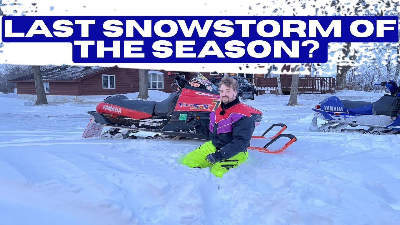 Winters’ Last HURRAH? You Know We Had to Ride Yamahas Around!