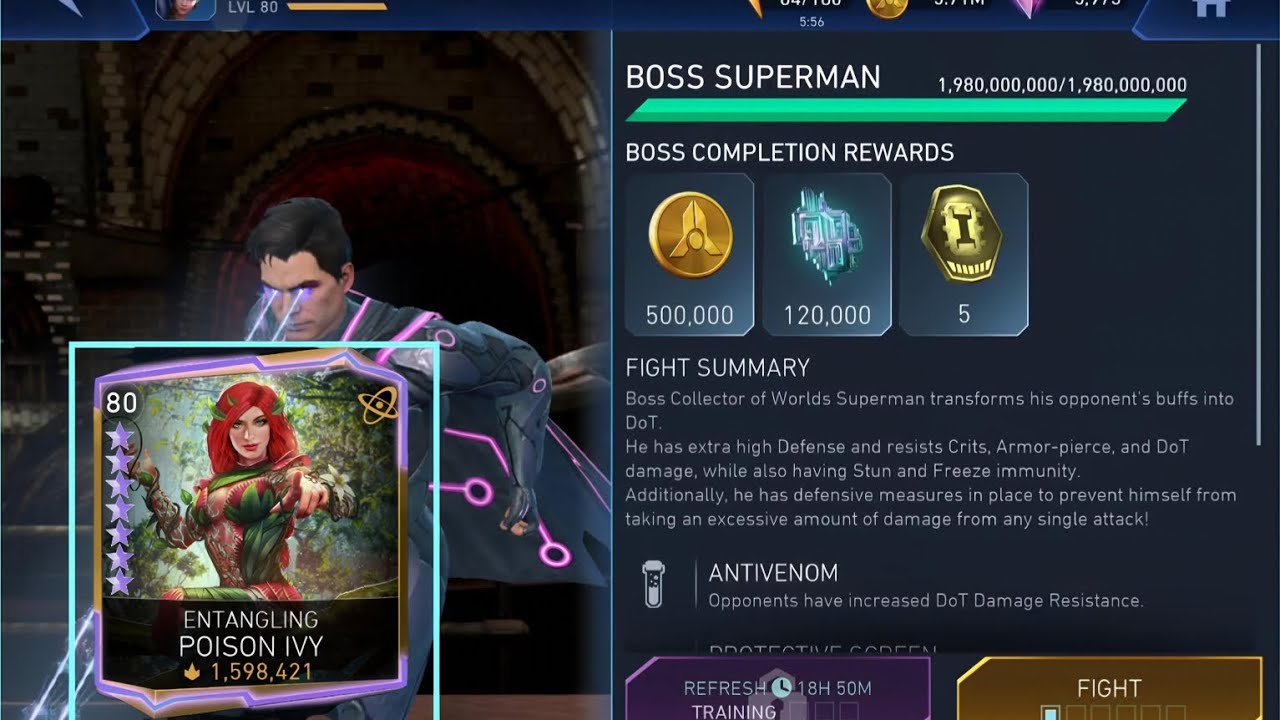 How to Beat Cow Superman Solo Raid - Full Last Chamber Guide (Rise of Krypton) Injustice 2 Mobile 