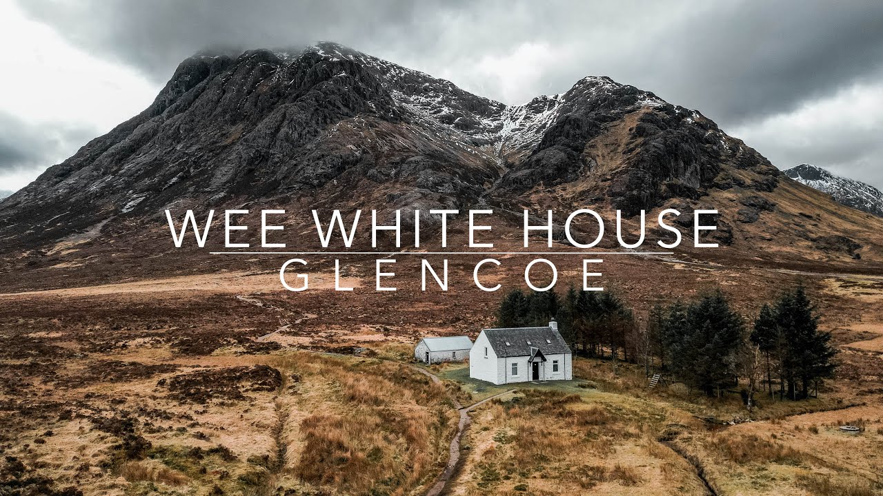 Wee White House | Lagangarbh Hut | Glencoe, Scottish Highlands