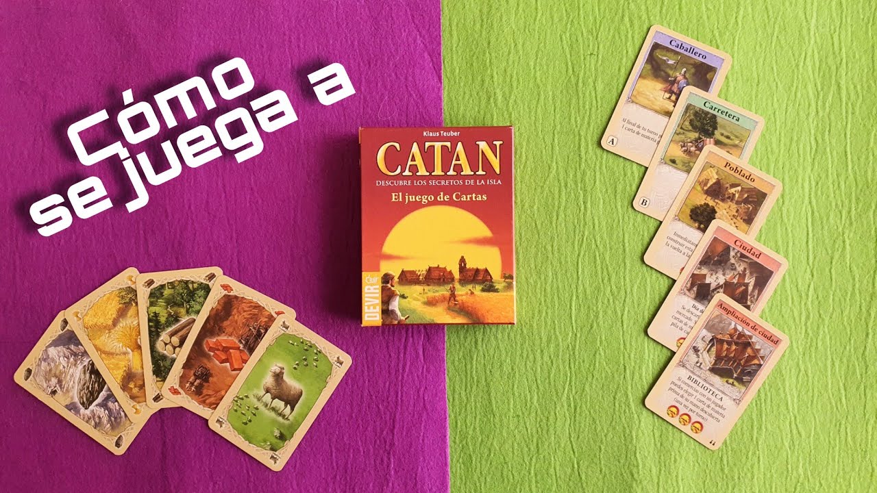 Catán, el juego de cartas. Todo lo que necesitas saber de este juego de mesa 👥