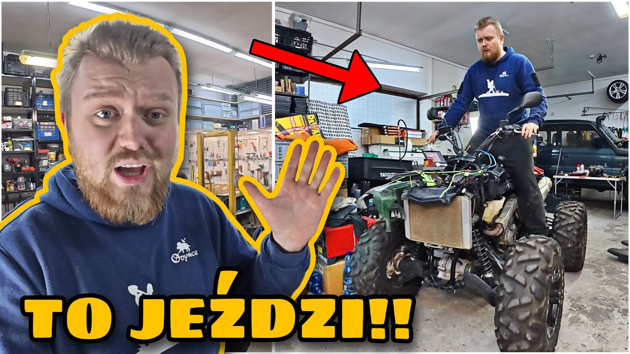 PIERWSZA JAZDA od 5 LAT!!! Napędy, mosty poskładane!!! 