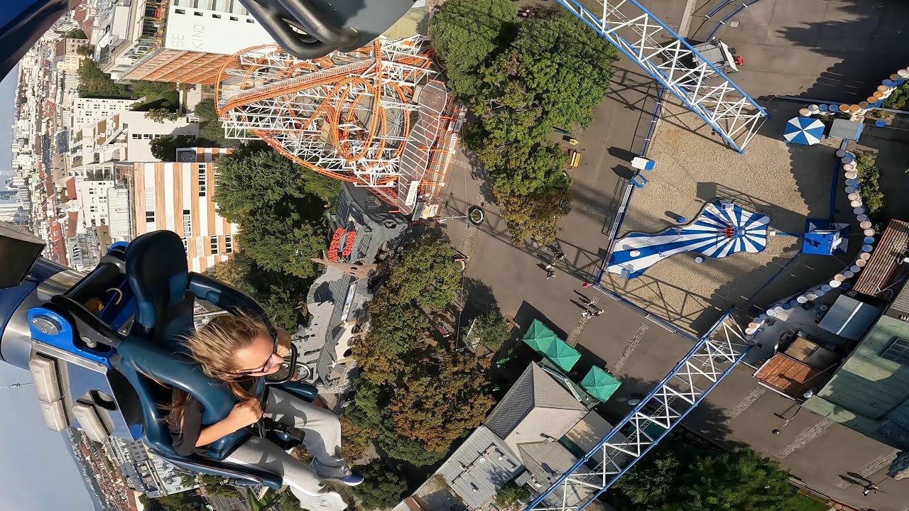 Funtime Booster Kingsize Next Generation Prater Wien Vienna 2022 POV Onride