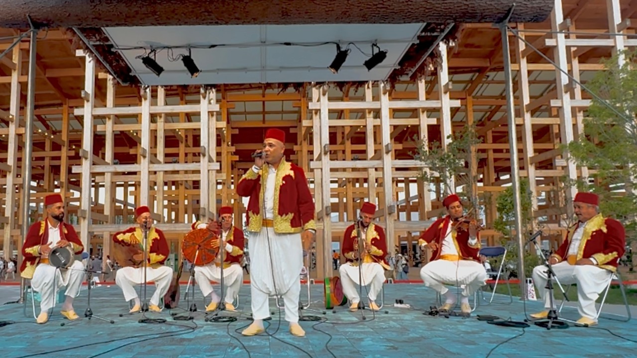 【Expo2025. 万博ライブラリー】アルジェリア音楽パーフォーマンス、PopUp西、8/5.