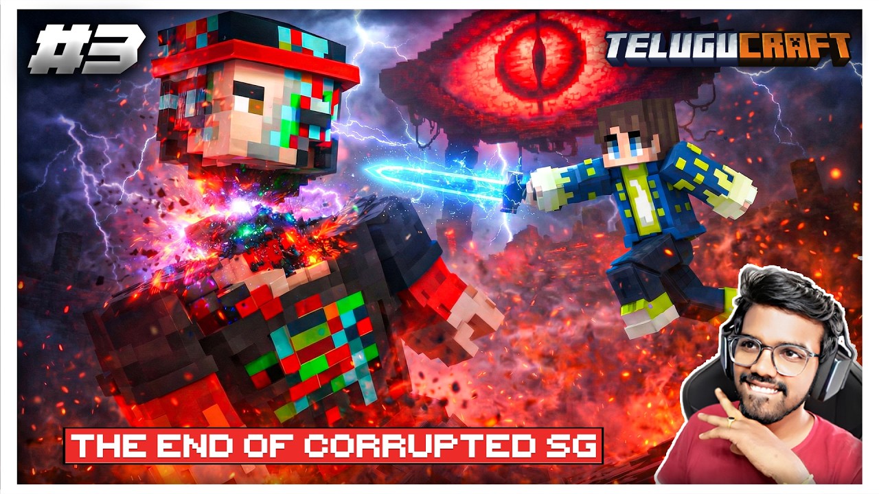 We Finally Defeated Evil SG | TeluguCraft SMP