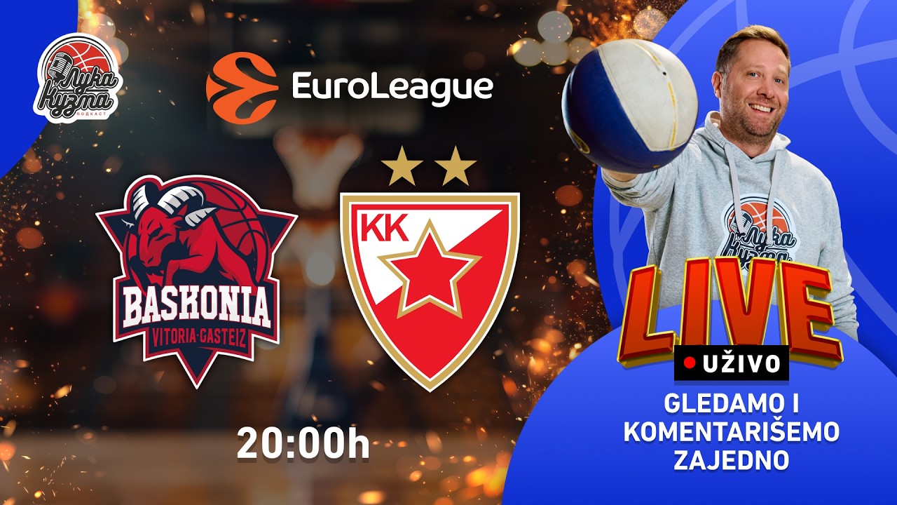 Baskonija - Crvena Zvezda | Evroliga 2026 LIVE
