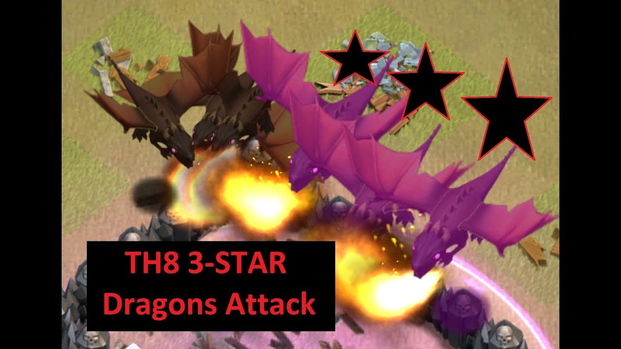 TH8 3-STAR Dragons Attack