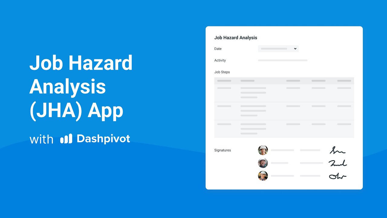 Job Hazard Analysis (JHA): The better job hazard analysis format