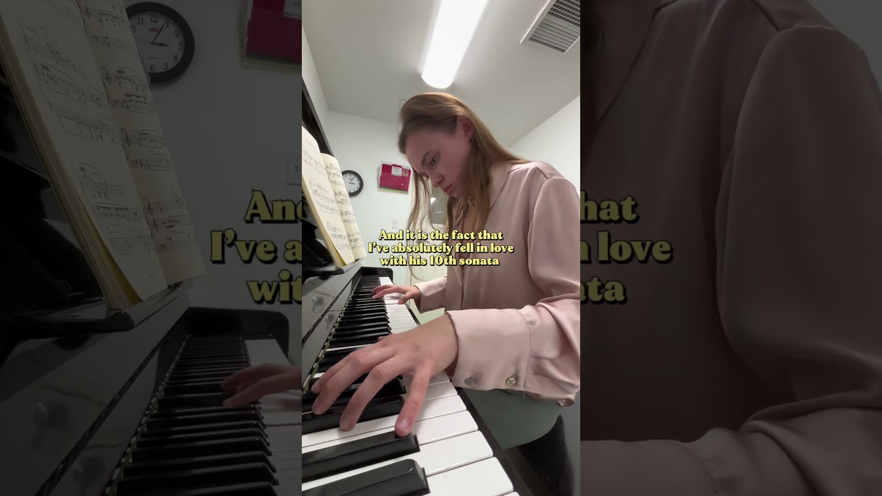 Scriabin&rsquo;s 10th sonata: work in progress!
