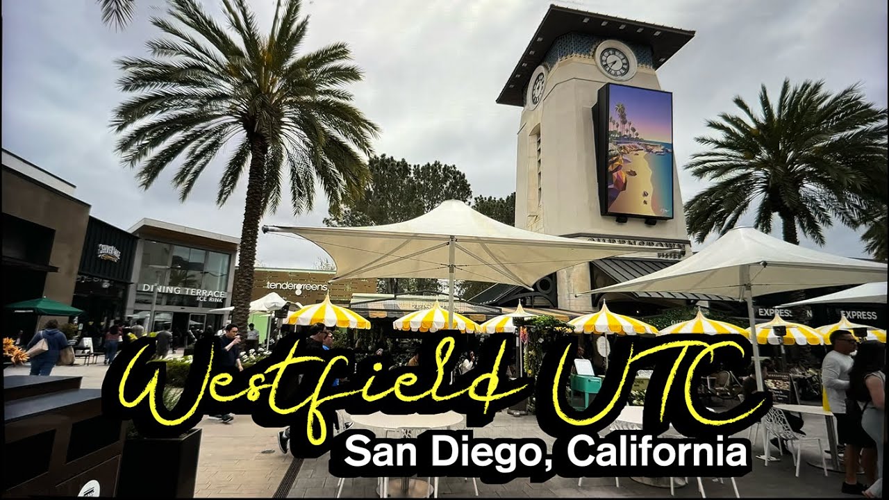 San Diego 'Westfield UTC' Walking Tour 🇺🇸 San Diego, California, Travel Guide [4K HDR]