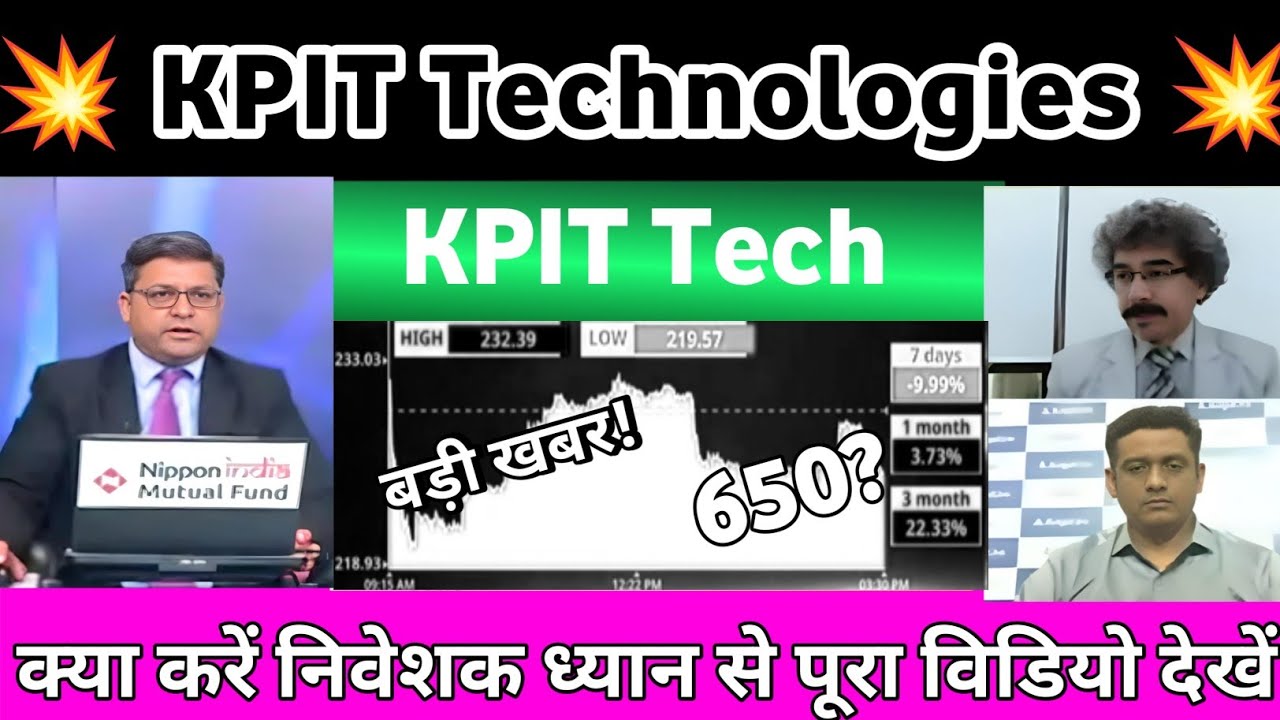 KPIT Technologies share latest news | kpit technologies stock analysis 01 August 2026