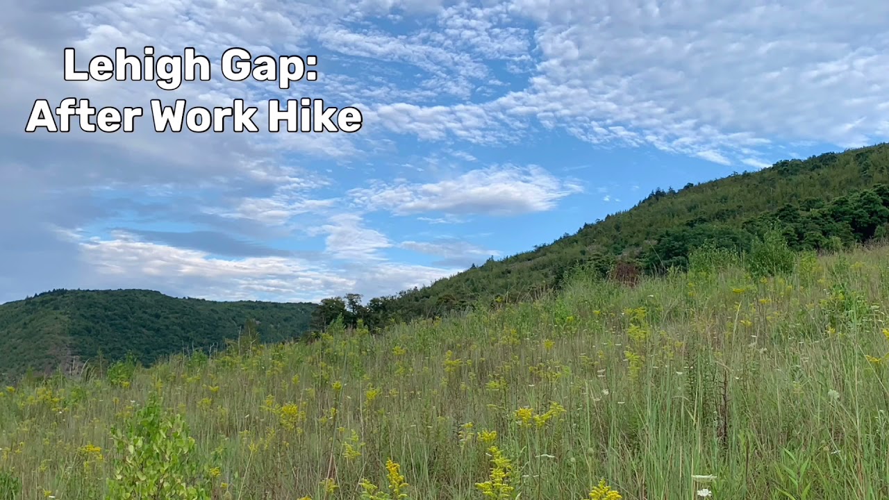 Quick After Work Hike at the Lehigh Gap part of Appalachian Trail