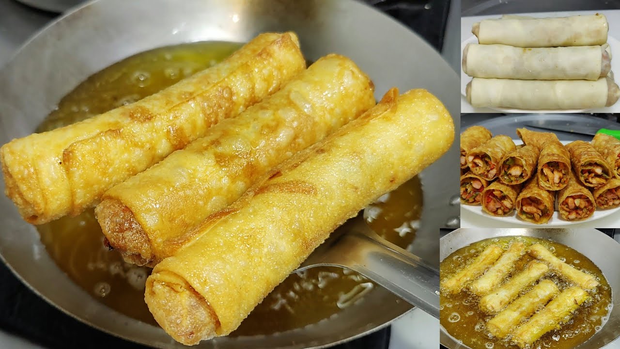 Chicken Spring Roll | चिकन स्प्रिंग रोल और शीट बनाने का तरीका | Spring Roll Recipe | Chef Ashok