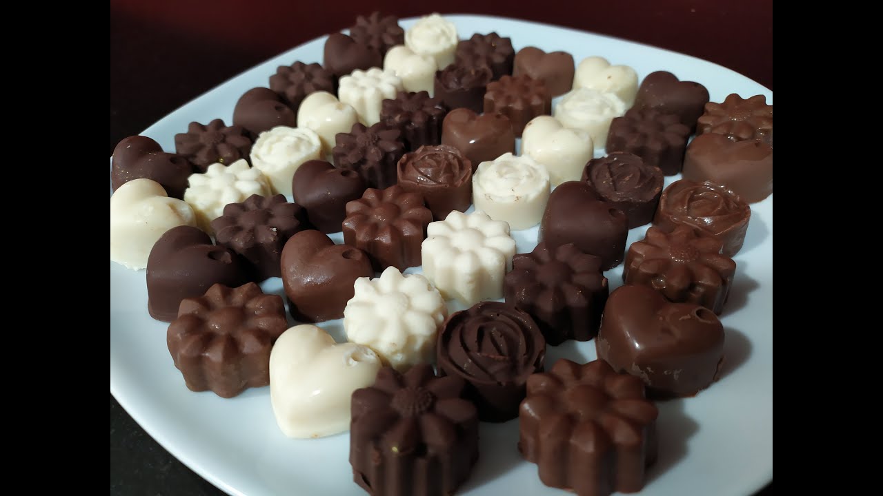Bombones de chocolate ** Monsieur cuisine Smart, Connect y Plus **