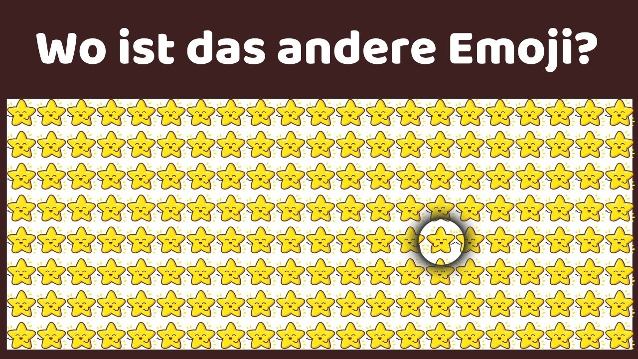 Finn det forskjellige emojien utfordring! 🧐🔎 Morsom utfordring