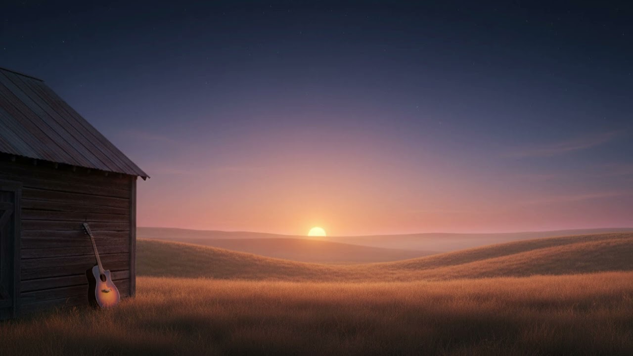 Prairie Sunrise Music – Peaceful Country Instrumental for Morning Relaxation