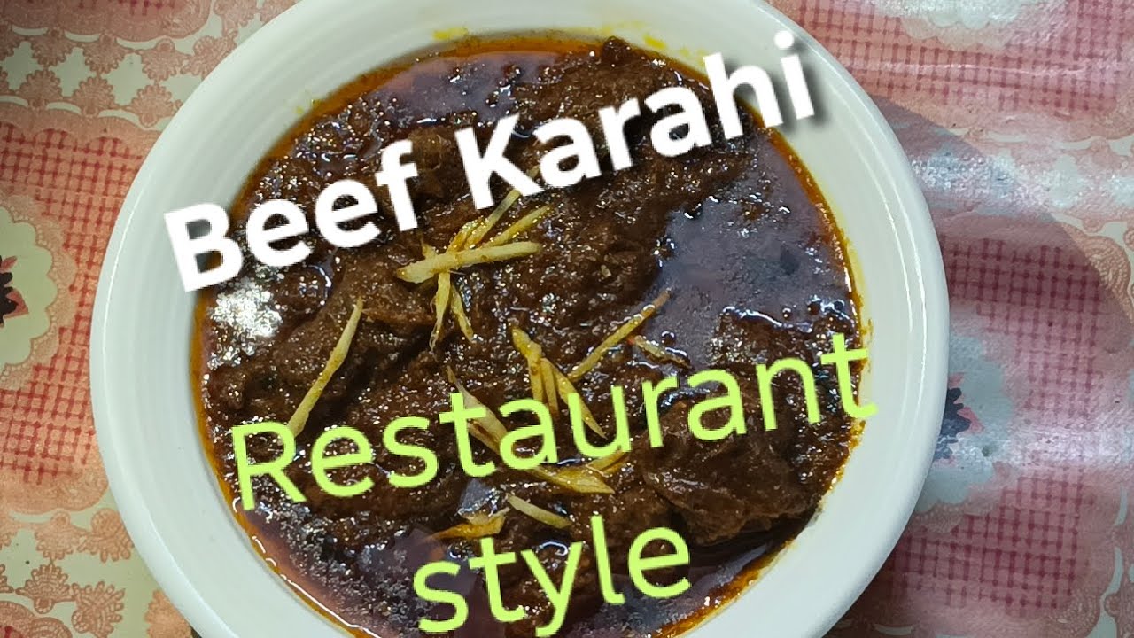 Beef Karahi Restaurant Style recepi #food #uploadyoutubevideos #cooking #recipe 
