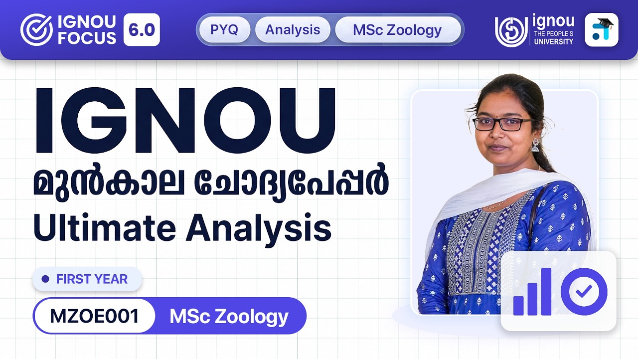 MZOE 001 Parasitology | MSc Zoology |  IGNOU Previous Year Question Paper Analysis #ignoupyq #ignou