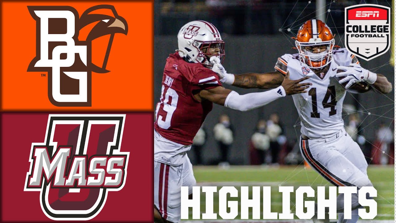 Bowling Green Falcons vs. UMass Minutemen | Full Game Highlights | ESPN College Football
