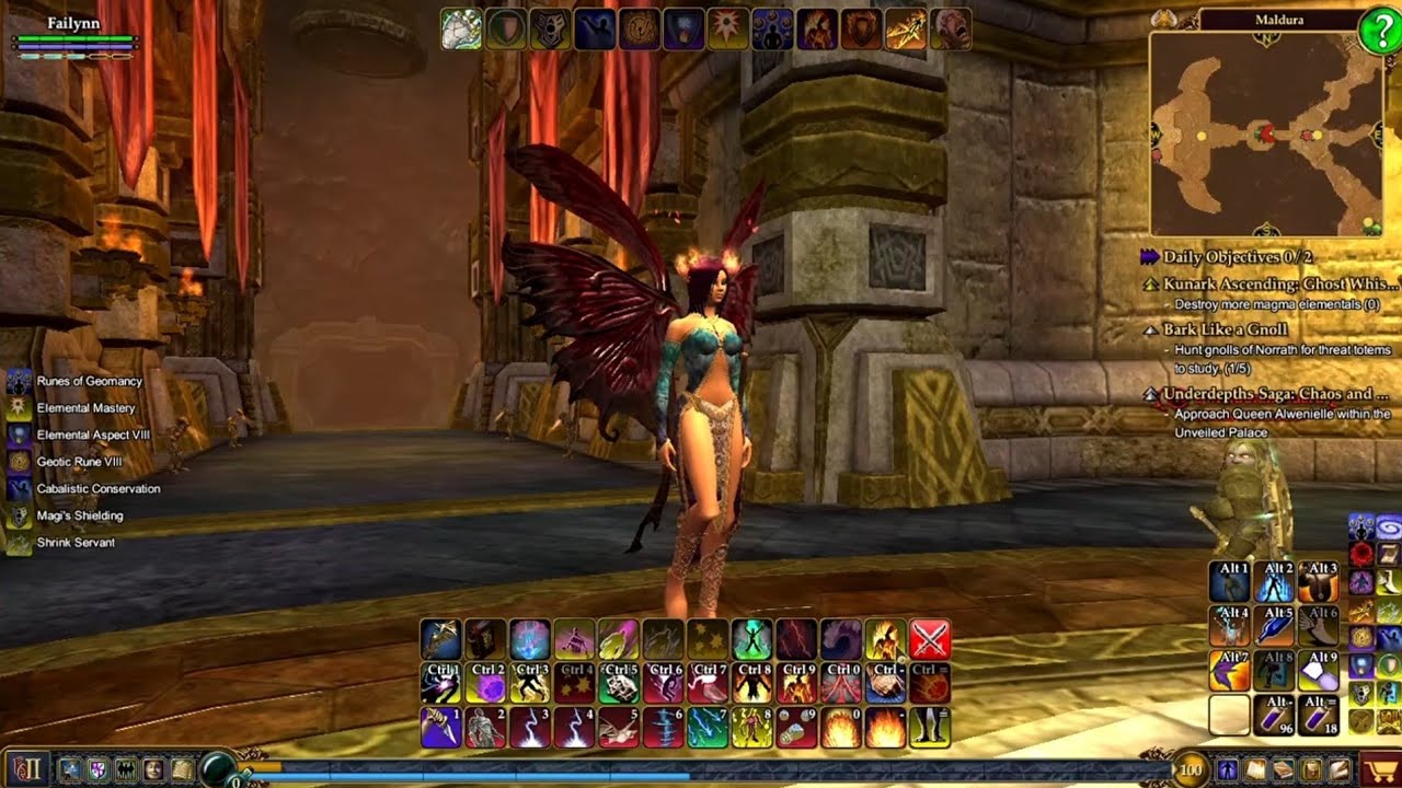 EverQuest II - Failynn Saves Queen Alwenielle