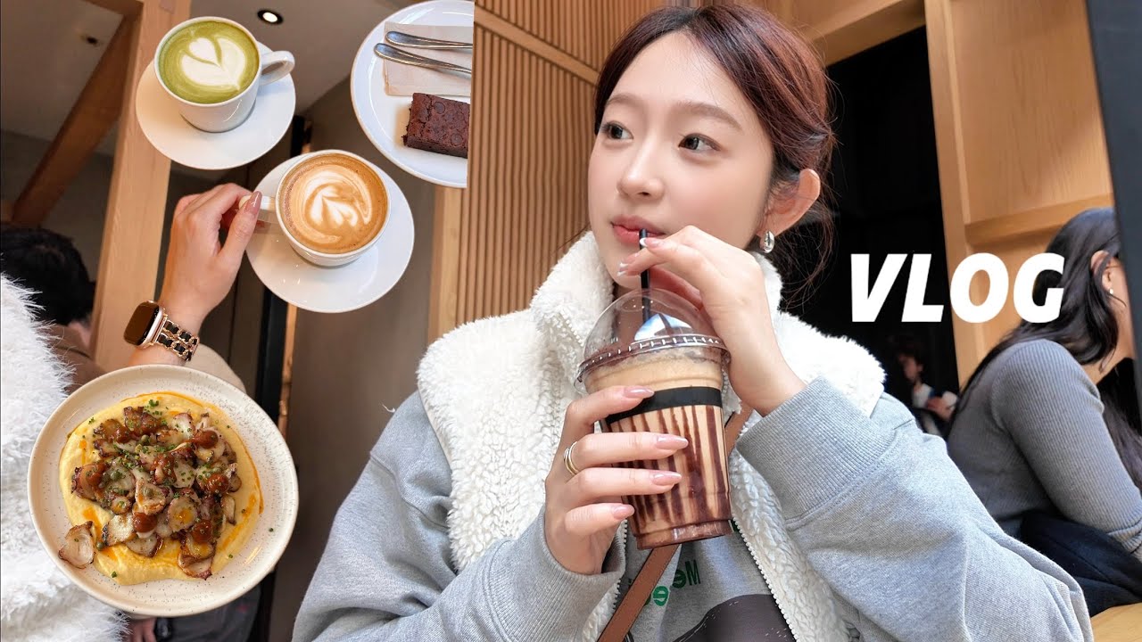 伦敦生活Vlog：）Cafe高效工作, Rudys Pizza超绝晚餐🍕,Gym Routine, Home party的炒菜一秒回国