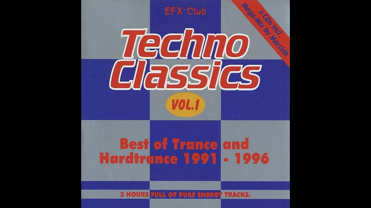 Trance Techno Rave Classics - Dj Mix Set - Mix Cd 1991- 1996