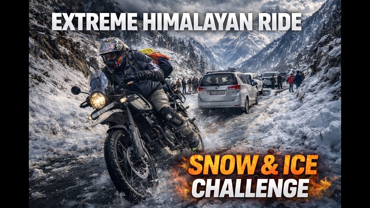 Extreme Himalayan Ride to Harshil Valley – Snow & Ice Adventure!