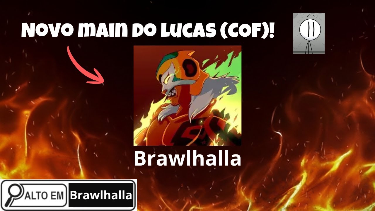 Mostrando o novo main do Lucas no Brawlhalla! #brawlhalla