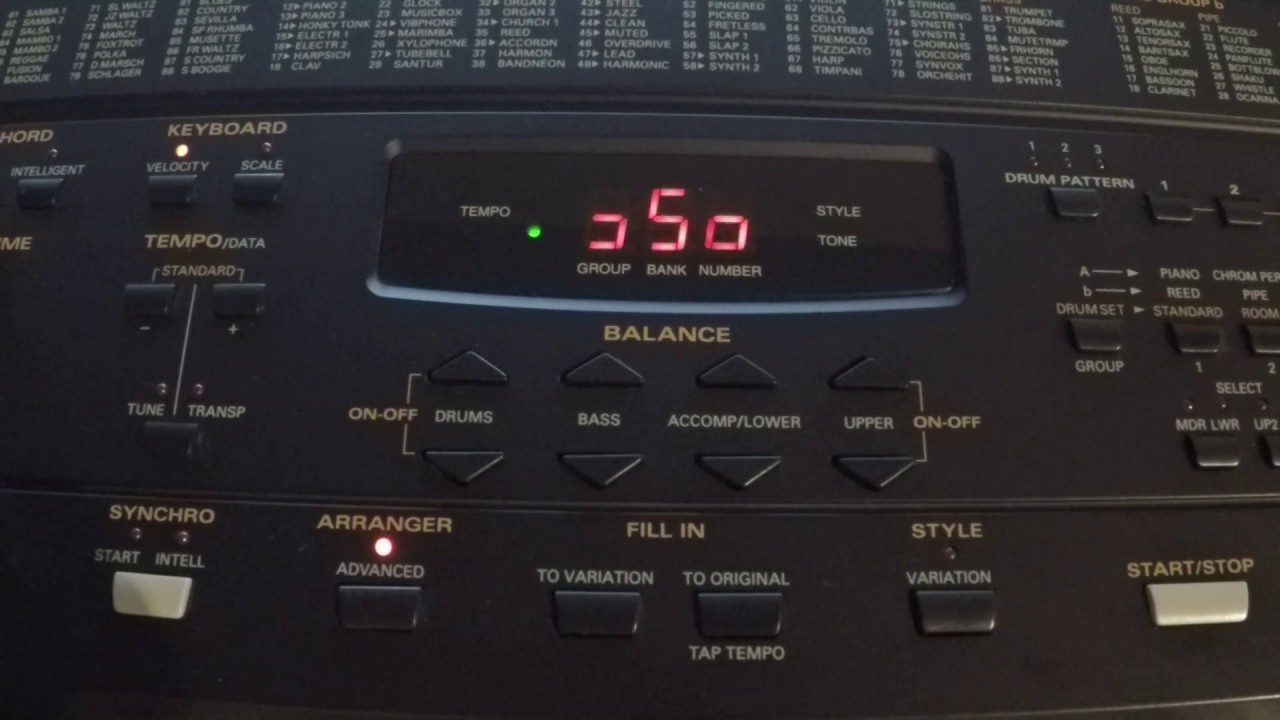 Roland E-28 ROM Tone Demo Song 5