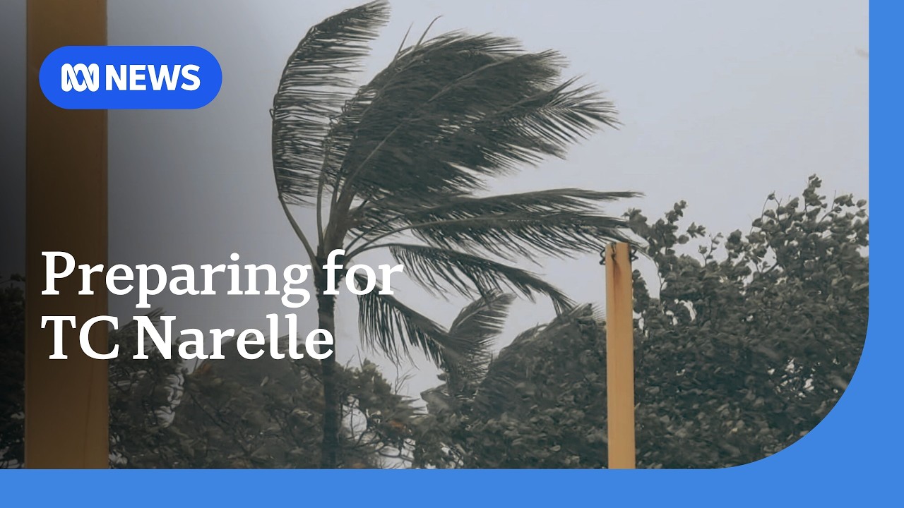 Preparations underway in Far North Queensland as Cyclone Narelle intensifies | ABC NEWS