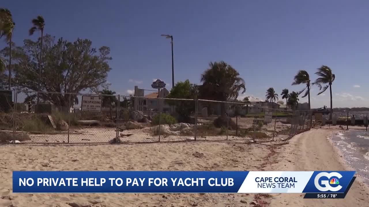 Cape Coral may rely on residents to fund $225M yacht club rebuild